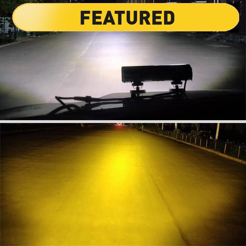 led spot light car sport light car led light bar Lampu Pemancar Kereta