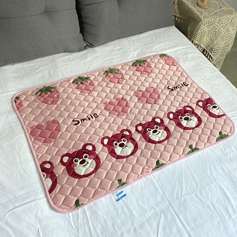 Plush Aunt Mat Washable Menstrual Mat Quilted Girls Dormitory Menstrual