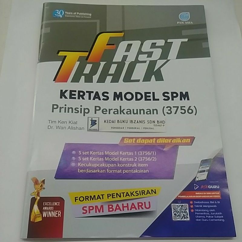 FAST TRACK Kertas Model Spm Prinsip Perakaunan (3756) Shopee Malaysia 