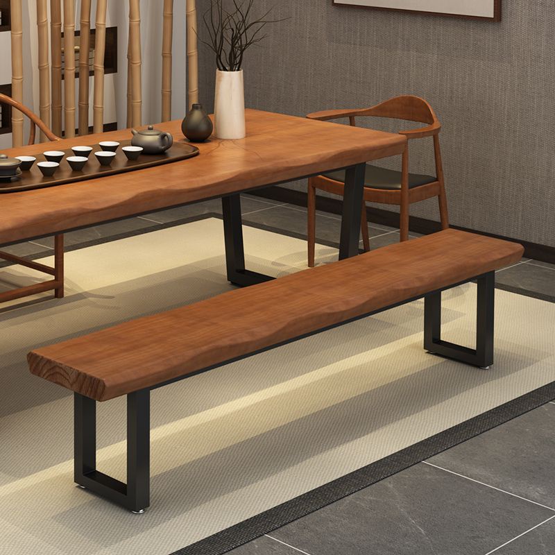 Solid wood tea chair restaurant bench dining chair home modern simple ...