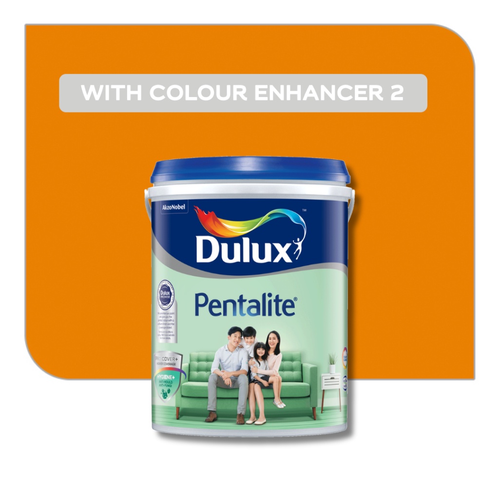 Dulux Pentalite - Interior Wall Paint (with COLOUR ENHANCER 2, 18L ...