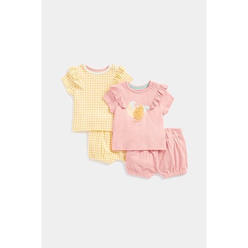 Mothercare Crochet Top and Shorts Outfit