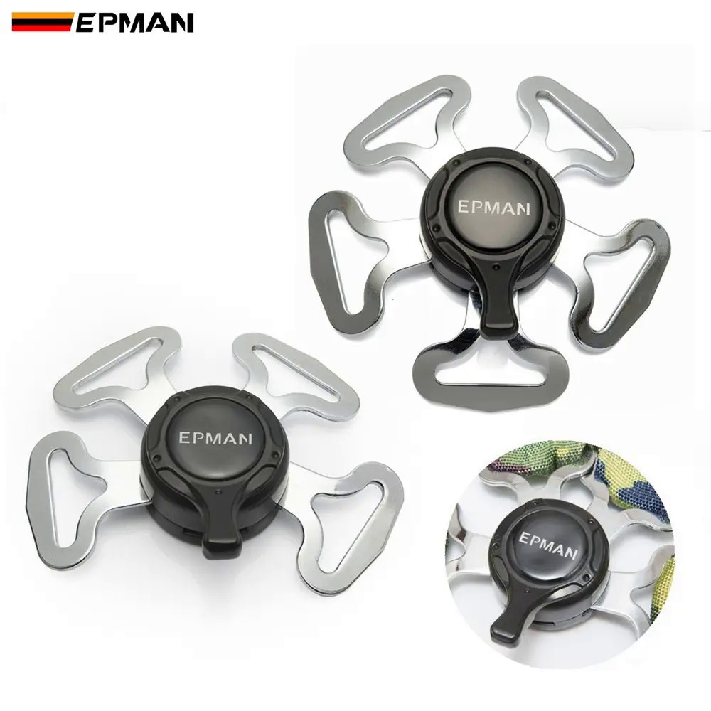 EPMAN Racing Seat Belt Harness 4 / 5 Point Cam lock Buckle Endurance ...