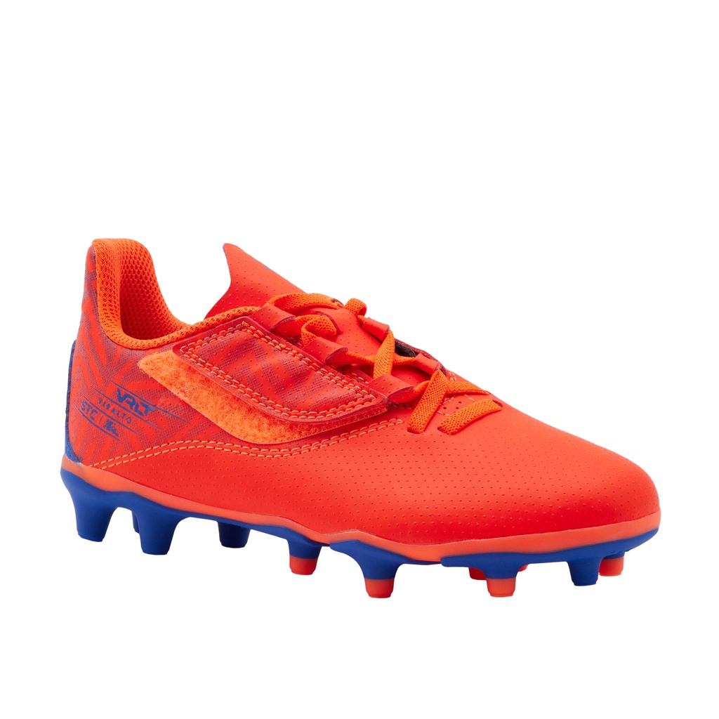 Decathlon Football Kids Rip Tab Football Boots Viralto I Easy Fg Anatomic Design Kipsta Shopee Malaysia