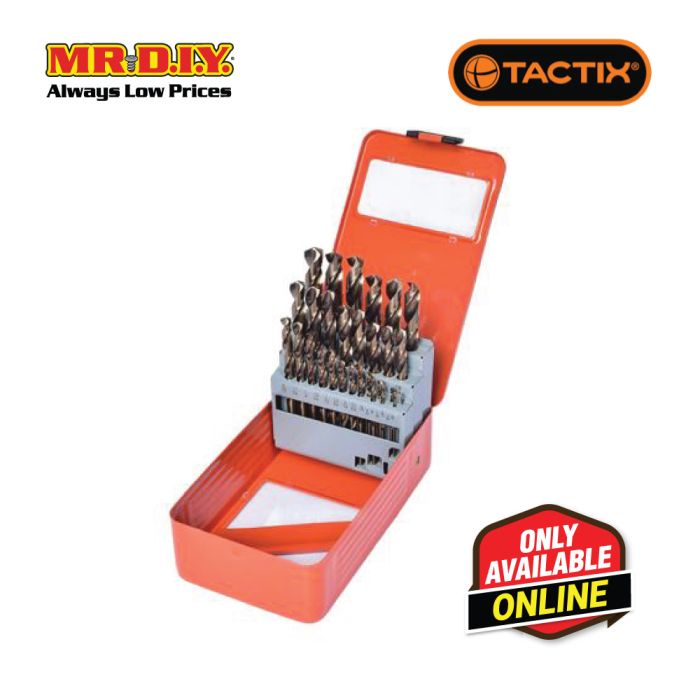 Tactix drill deals bit set