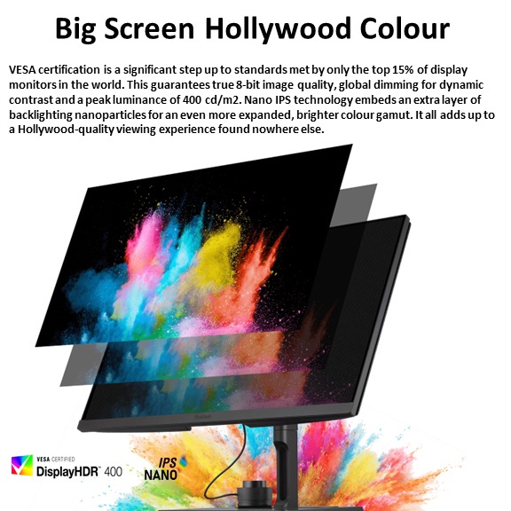 ViewSonic VP2776 27 Inch QHD Pantone Validated Video Editing Monitor ...