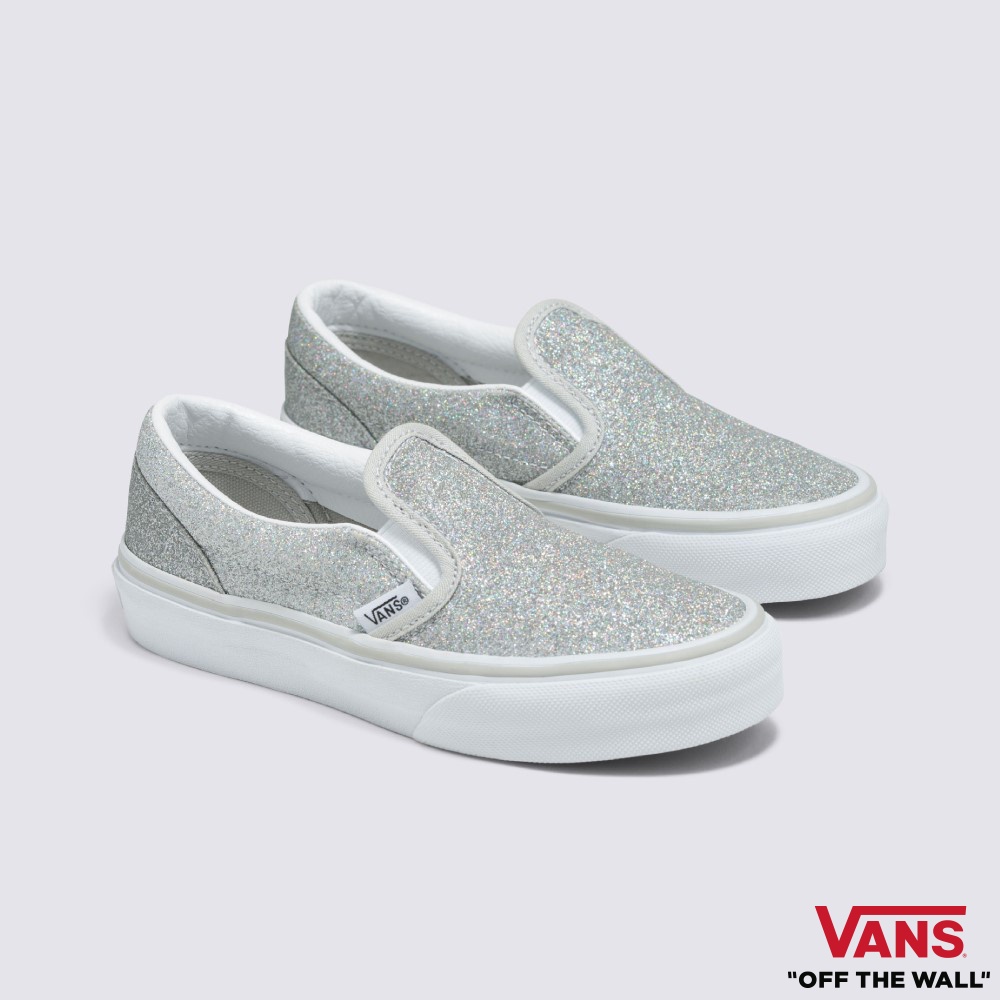Vans Kids Classics Slip On Sneakers Kids US Size GREY VN0A5KXMX1K1