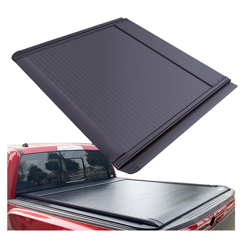 4X4 High Quality Hard Aluminum Roll Up Bed Pickup Truck Tonneau Cover ...