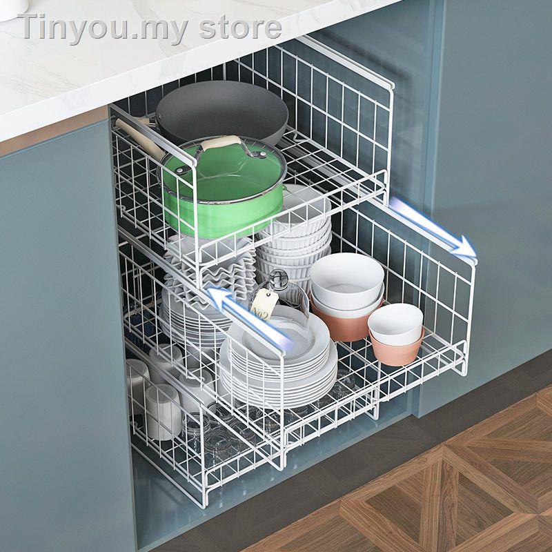 Sink base frame / rak bawah sinki ☢Layered shelves in kitchen cabinets ...