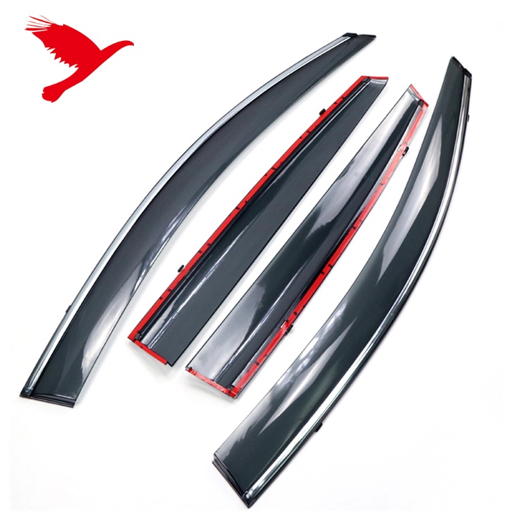 Visor Vents Shades Side Window Wind Sun Rain Guard Deflectors For Honda ...