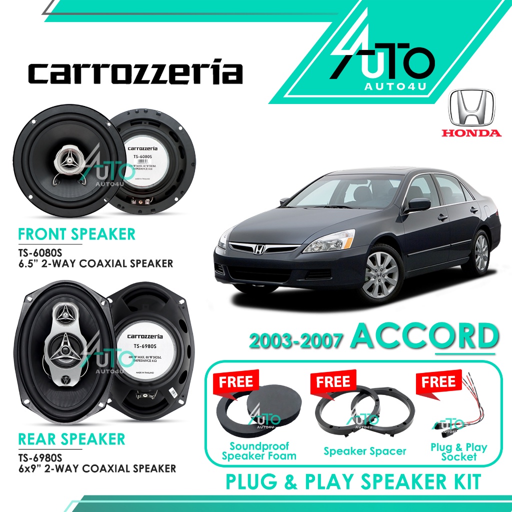 PowerStop Drum Kit | 2003–2007 Honda Accord Coupe (KOE15318DK)