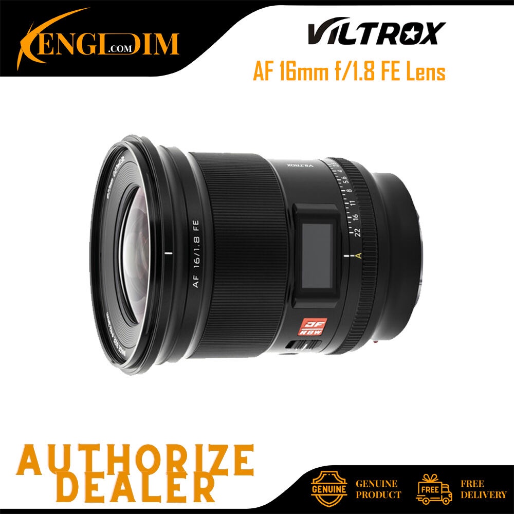 Viltrox Af 16mm F 1 8 Fe Lens Sony E Shopee Malaysia