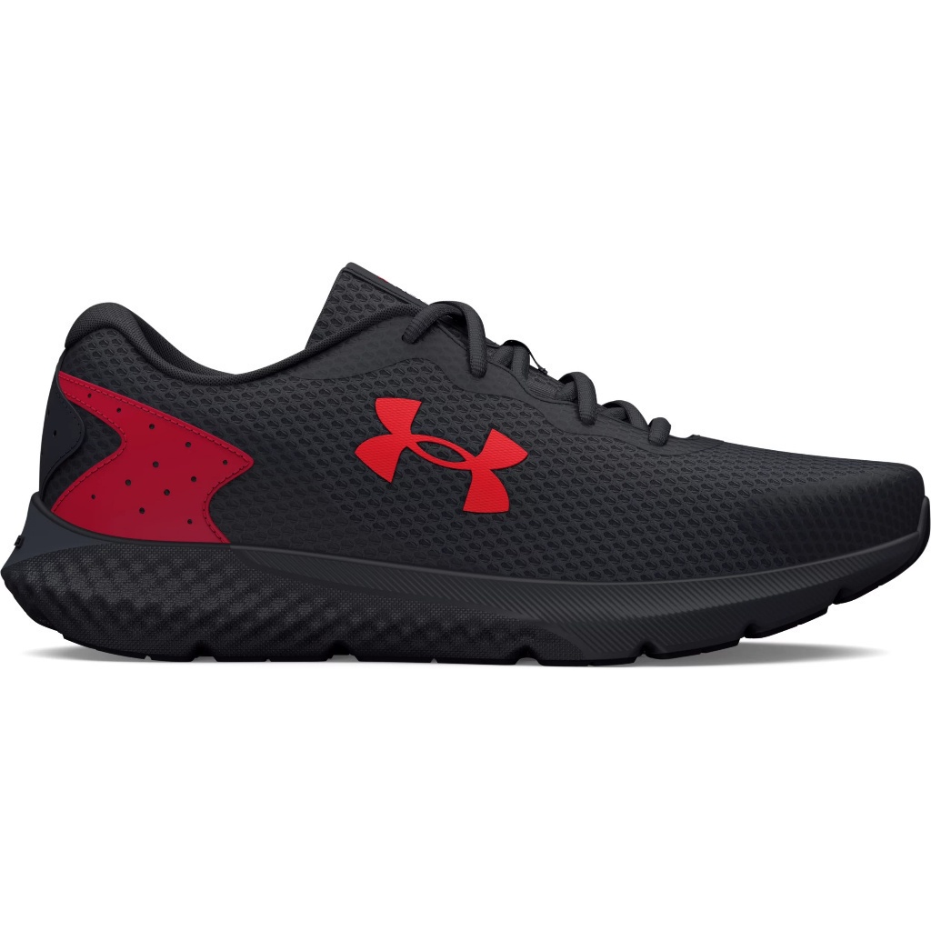 Under Armour Men's Charged Rogue 3 Knit Running Shoe, (001) Black