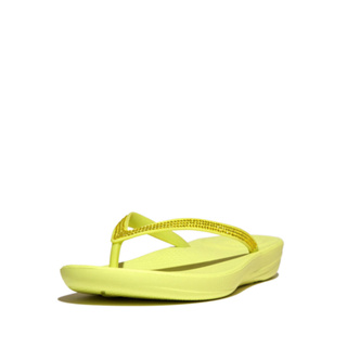 iQUSHION Women Sparkle Flip-Flops - Stone Beige (R08-A20)