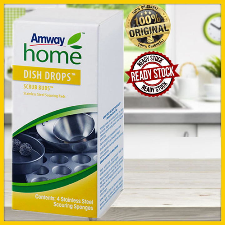 🌟Original🌟Amway DISH DROPS SCRUB BUDS Stainless Steel Scouring Pads