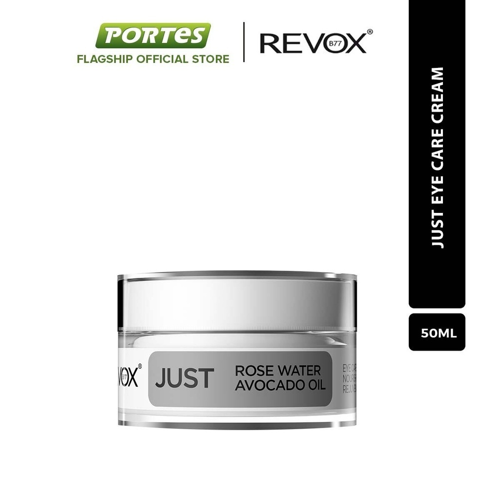REVOX B77 JUST Rose Water Avocado Oil Eye Care Cream (50ml) Shopee