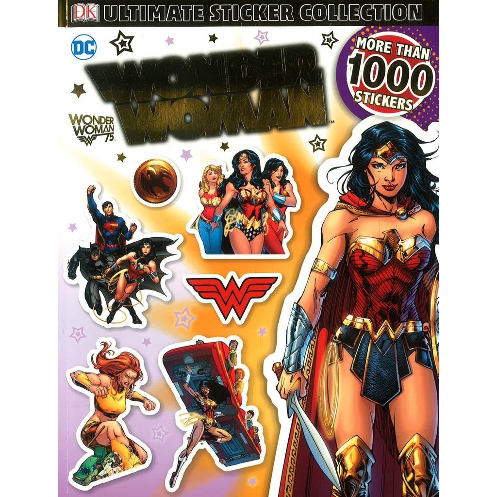 BBW) Dc Wonder Woman: Ultimate Sticker Collection(ISBN: 9780241285220) |  Shopee Malaysia