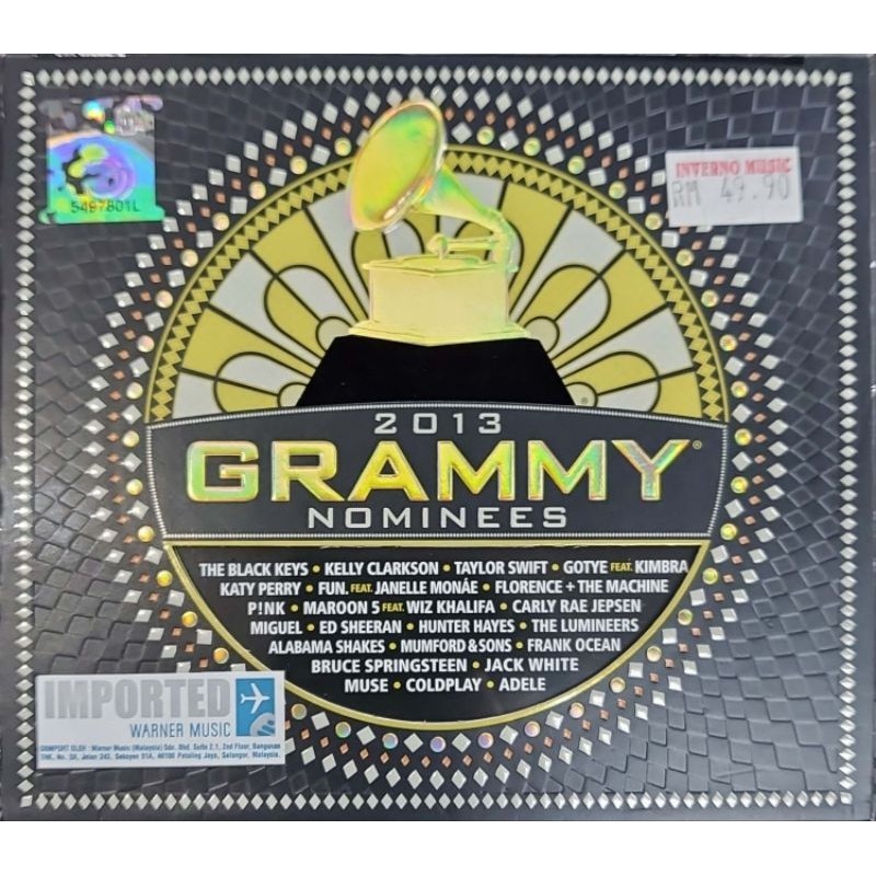 2013 Grammy Nominees - Various Artists (cd) 