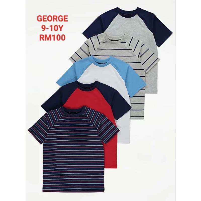 Classic Fit Korte Mouwen Crewneck Met Rechte Zoom In 145 Gsm Katoen Jersey Geen - Foto 3