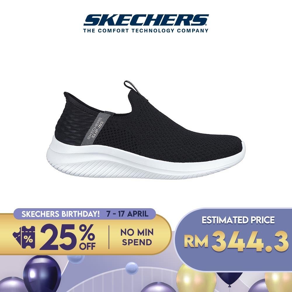 Skechers Women Slip-Ins Sport Ultra Flex 3.0 Shoes - 896243-BKW ...