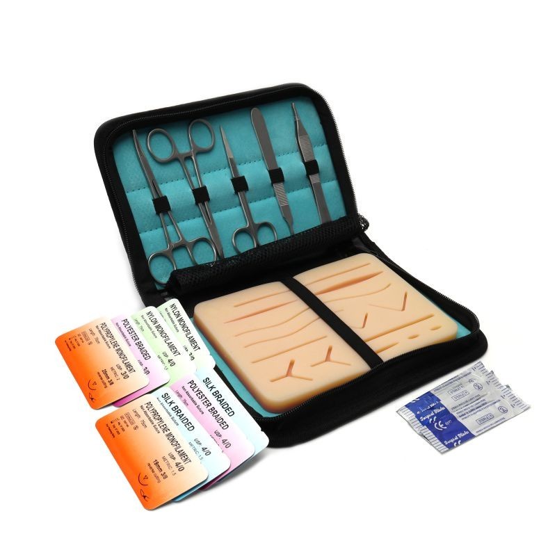suture kit for training suture skill, practice suture kit, surgical ...