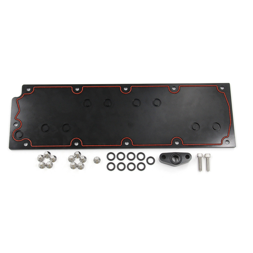 Fit for LS Engine Gen IV L99 LS3 Valley Cover Plate Billet Aluminum DOD