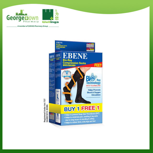 EBENE BIO-RAY COMPRESSION SOCKS L/XL | Shopee Malaysia