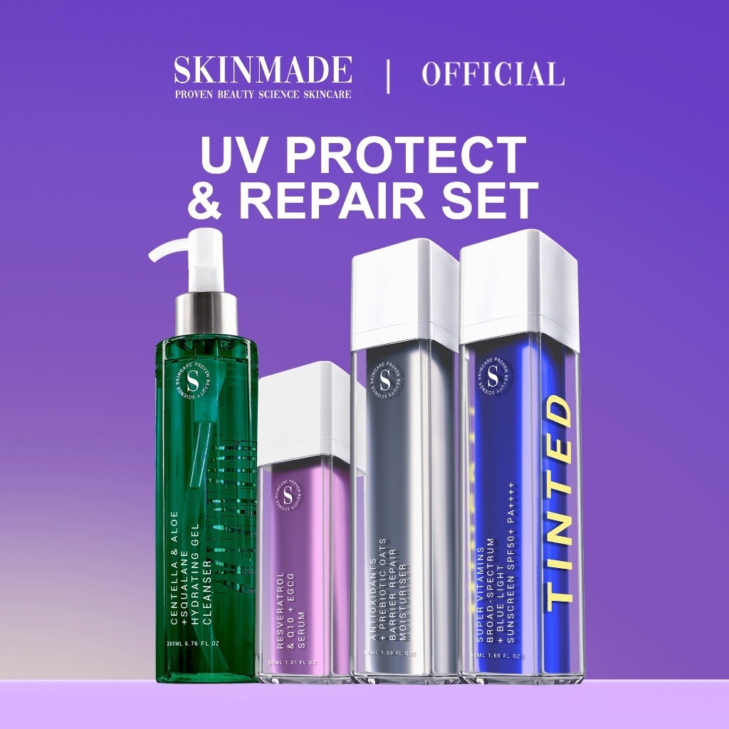 SKINMADE UV Protect & Repair Set (4 Pcs) | Shopee Malaysia