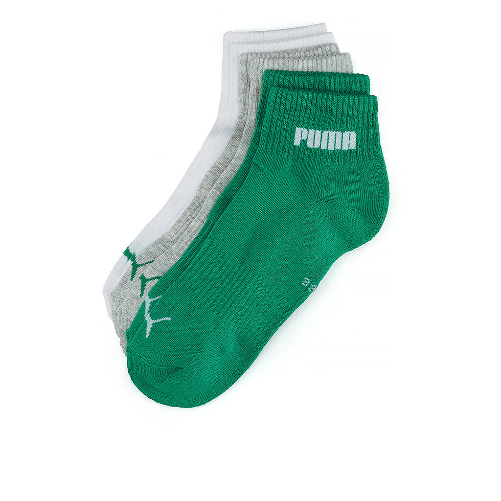 Puma Bodywear - 3 Pack New Generation Cushioned Quarter Socks (Unisex ...