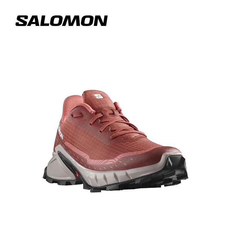Salomon Women's Alphacross 5 Trail Running Shoes Cow Hide/Ashes Of