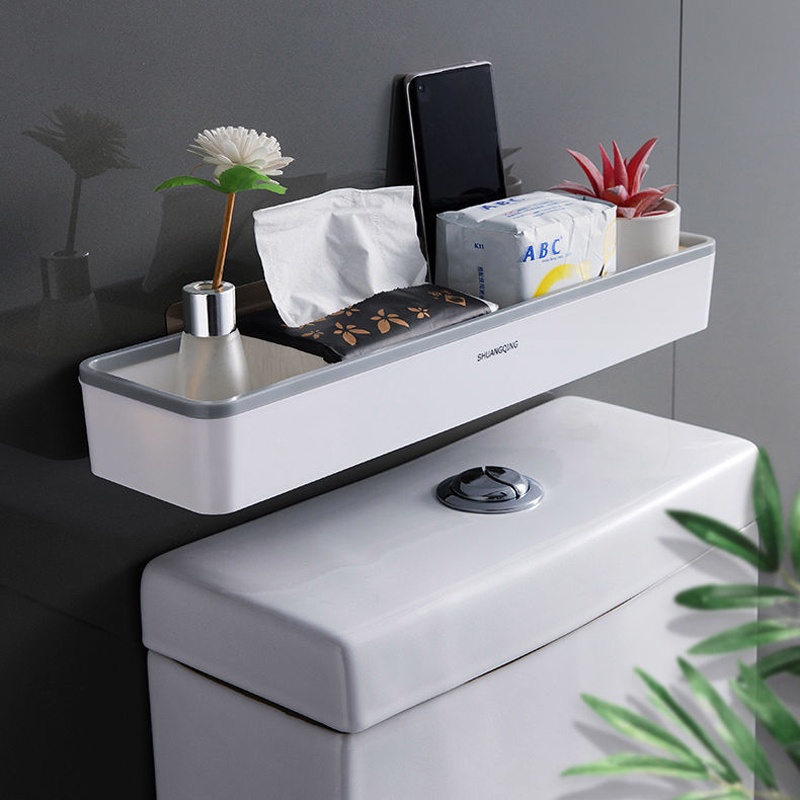 Nordic Bathroom Rack Toilet Storage Rack Toilet Rack Wall-Mounted ...