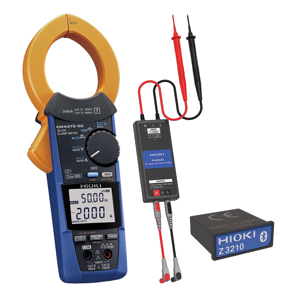 HIOKI AC/DC Clamp Meter CM437392 Wireless Adapter Z3210 DC High