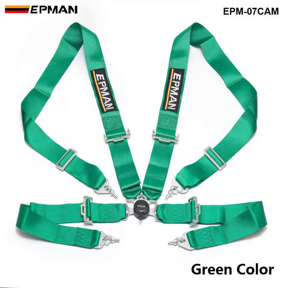 Universal Epman Car 4 Point Racing Safety Harness Camlock 3
