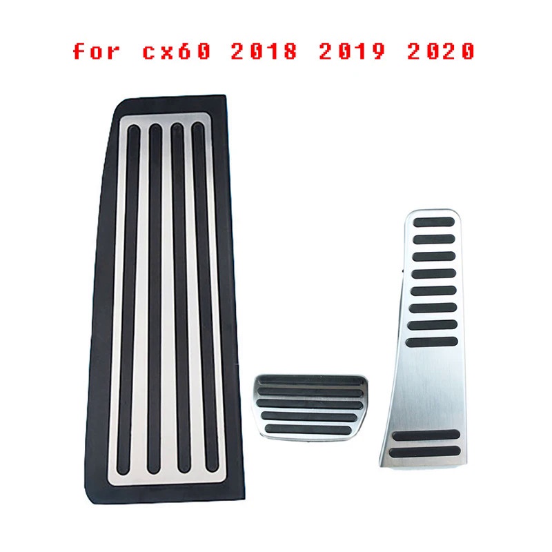 Car Pedal Pads Interior Refit For Volvo XC60 XC90 S90 2017 2018 2019