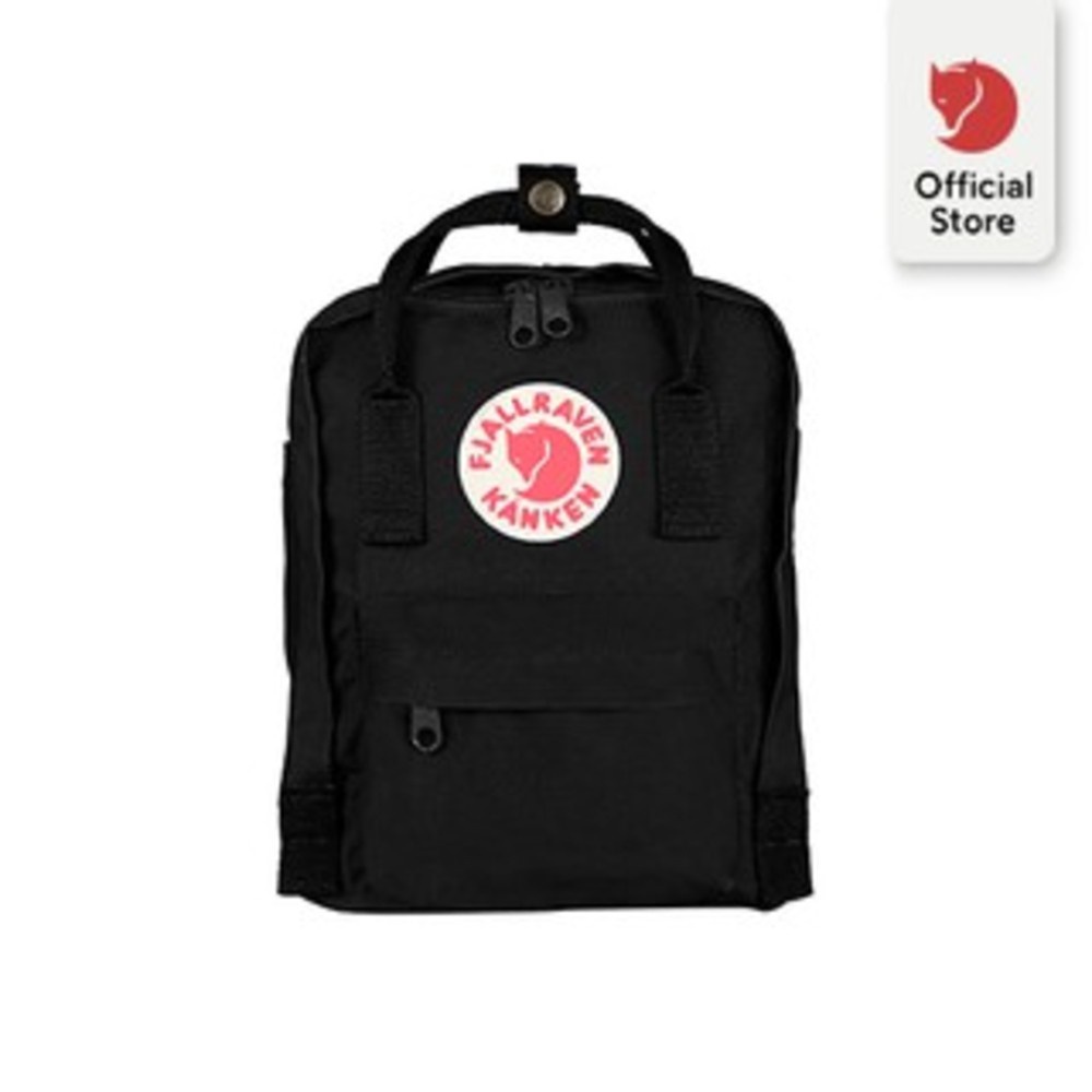 Fjallraven Kanken Mini Backpack Black Series