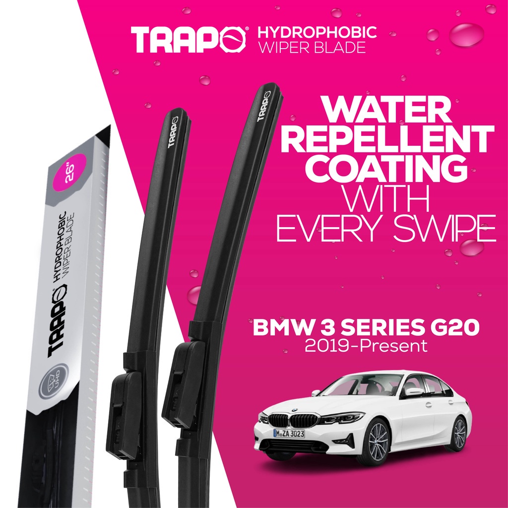 Trapo Hydrophobic Car Wiper Blade BMW 3 Series G20 (2019Present) 1 Set