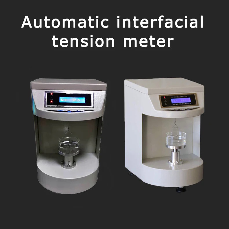 Automatic surface tension meter, interface liquid surface tension detection and