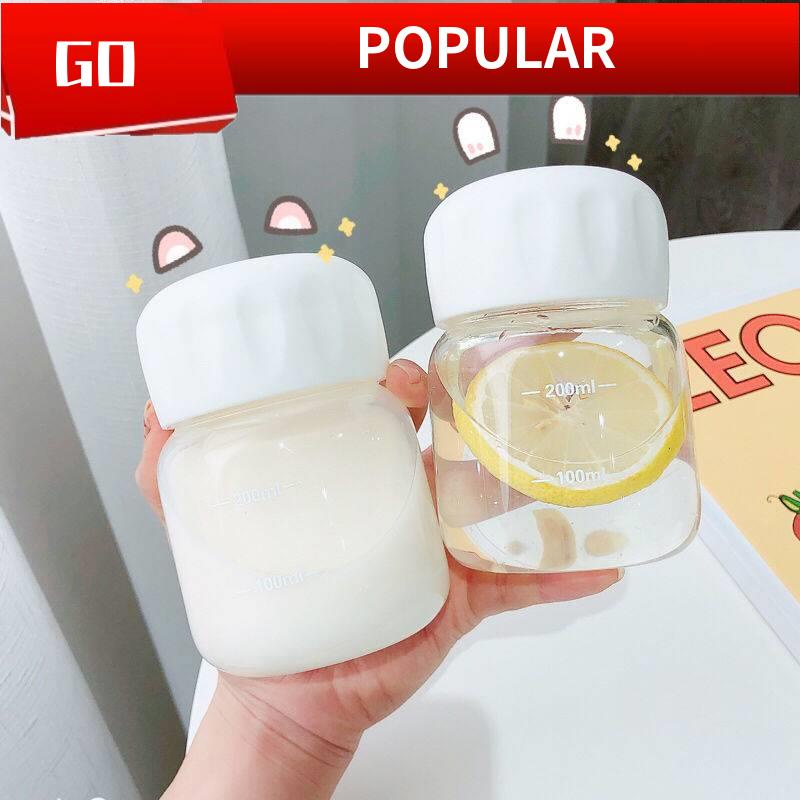 🎁🎁ready Stock Botol Susu Milk Bottle Wide Neck Bottle Botol Gemuk Susu Cawan Kaca Mini Comel 3056