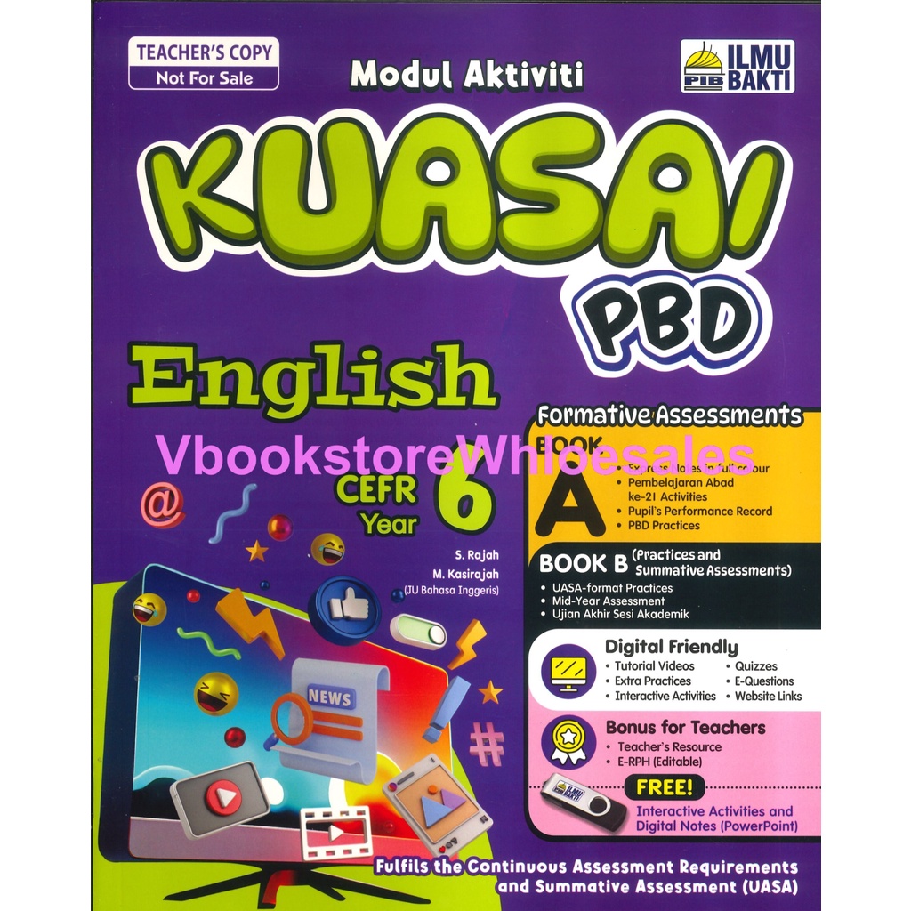 ILMU BAKTI MODUL AKTIVITI KUASAI PBD ENGLISH CEFR YEAR 6 TEACHER ...