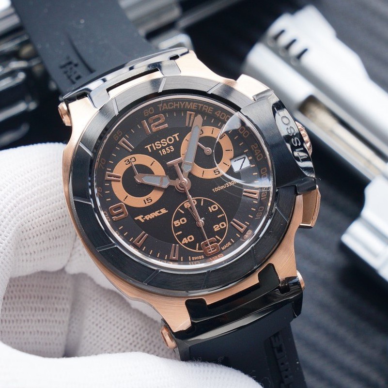 2020 Tisso Men Rubber Band Quartz 6-pin Work Watch Life Waterproof ...