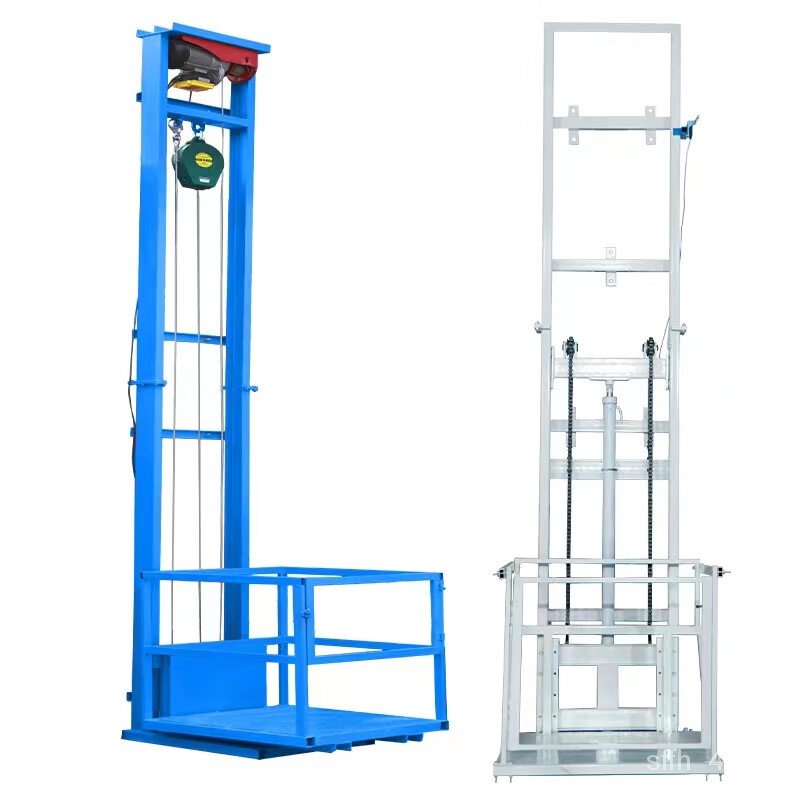 HY/💝Factory Hydraulic Freight Ladder Warehouse Lift Platform Monorail