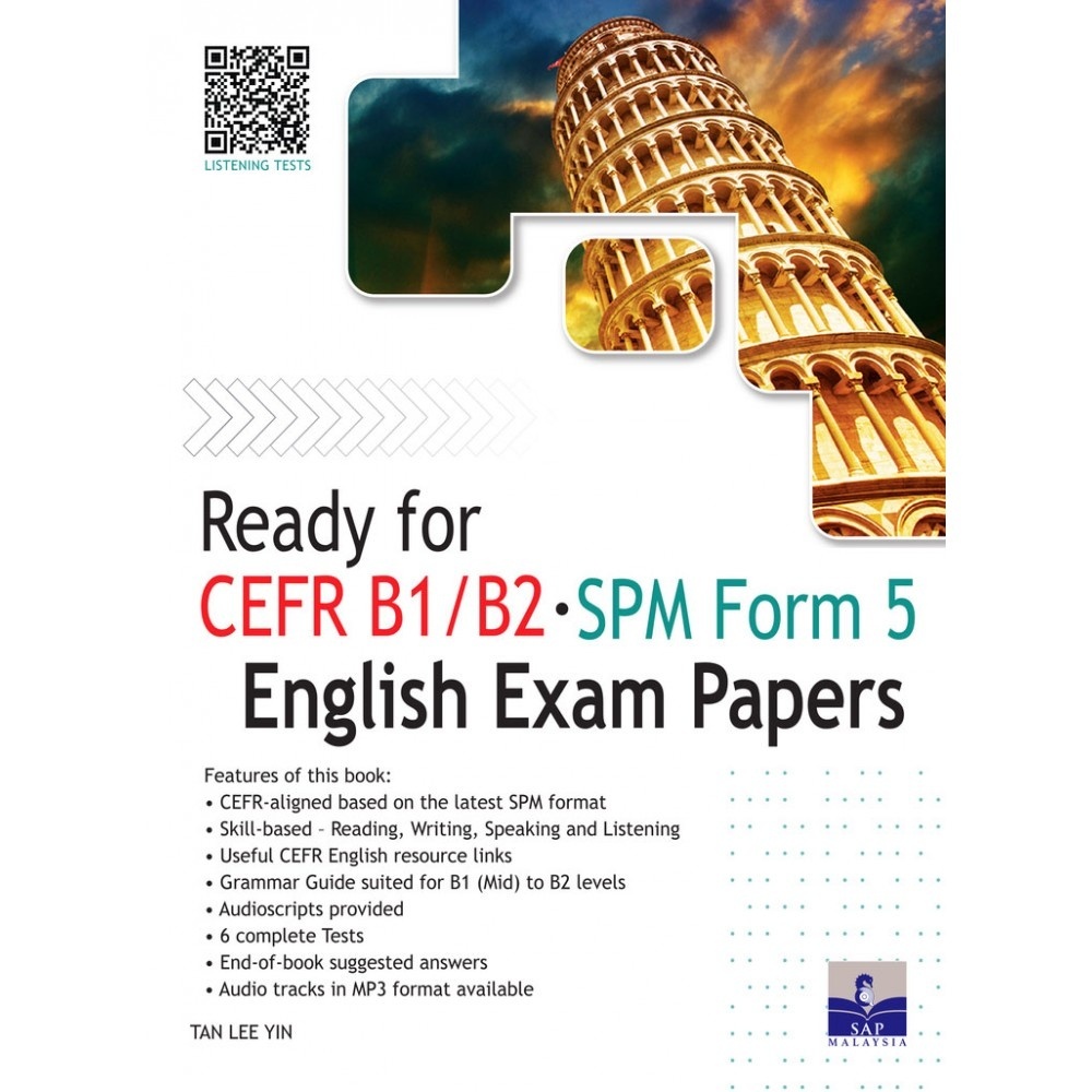SAP 2024: Ready For CEFR English Exam Papers: B1/B2 Form 5 ...
