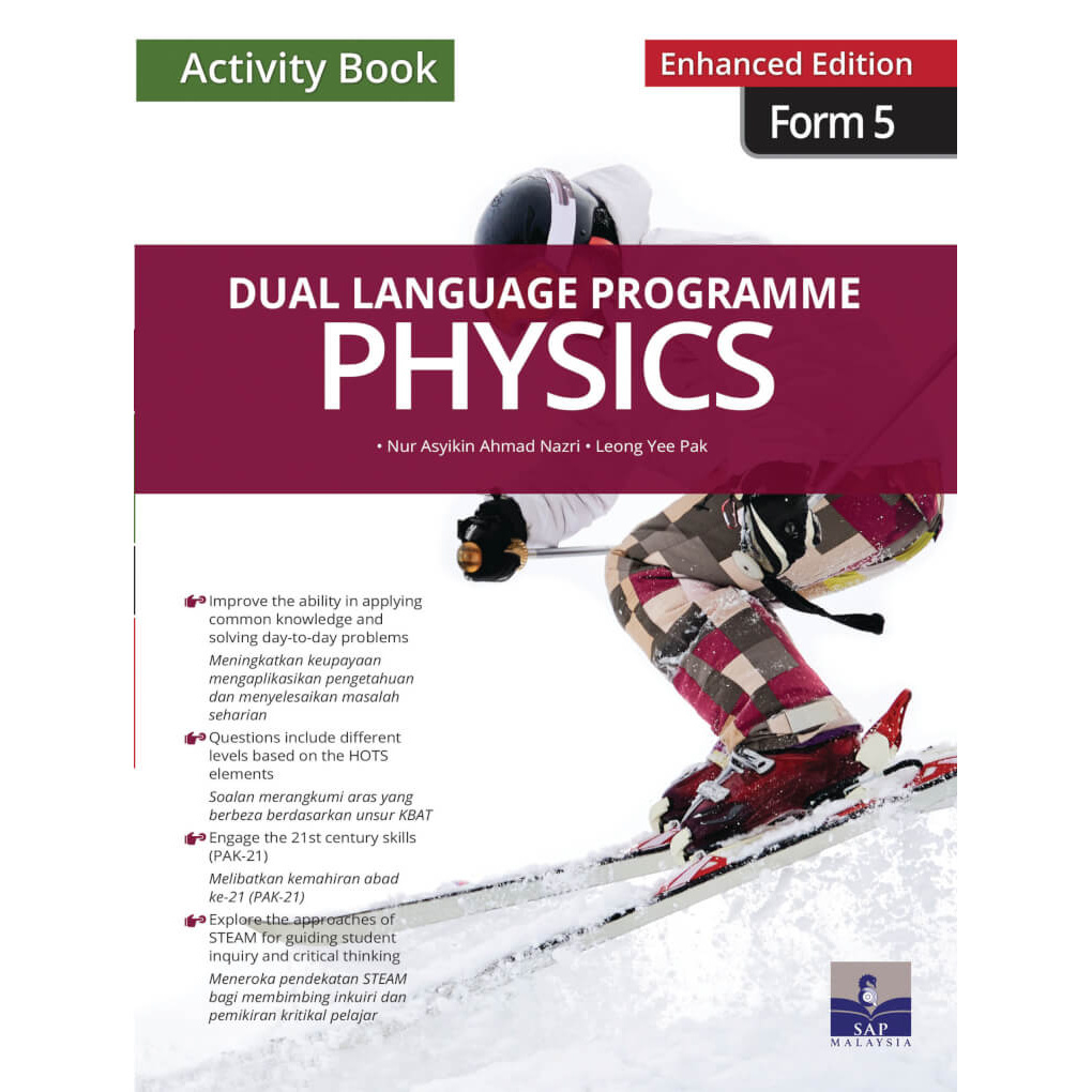 SAP 2024: Enhanced DLP: Physics Form 5 9789673218851 | Shopee Malaysia