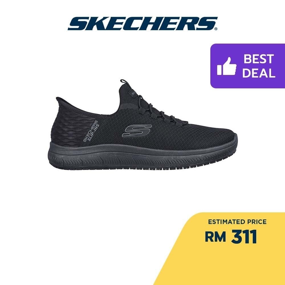 Skechers men's outlet slip resistant shoes