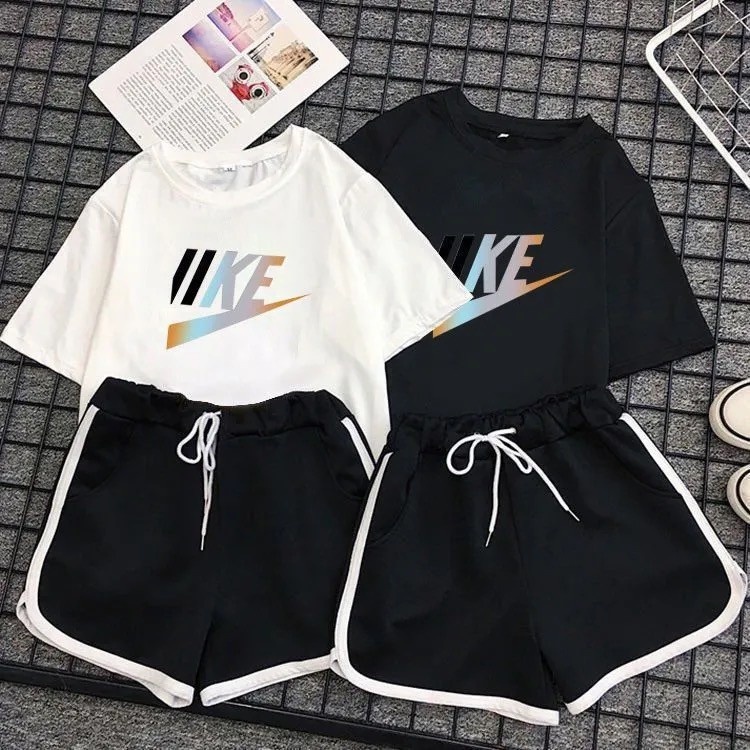 Nike 2 piece short set outlet womens