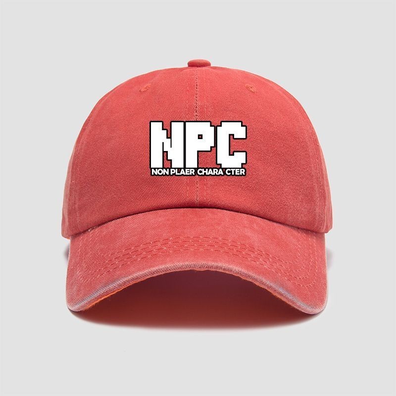 Npc Props AI People Creative Game Merchandise Cotton House Hat Baseball ...