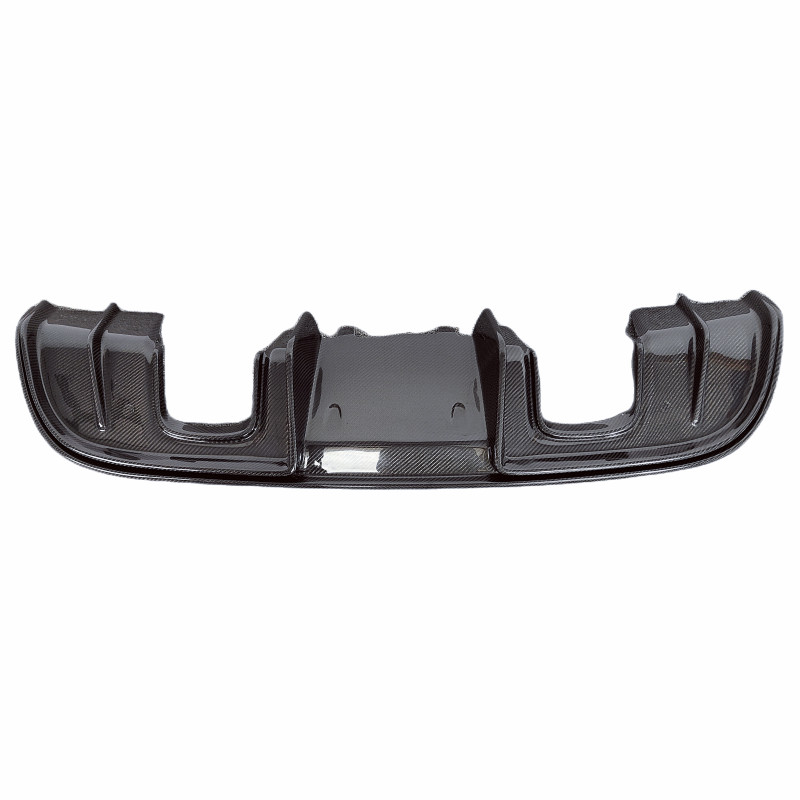 High quality semi carbon fiber GT4RS style rear diffuser body kit for ...