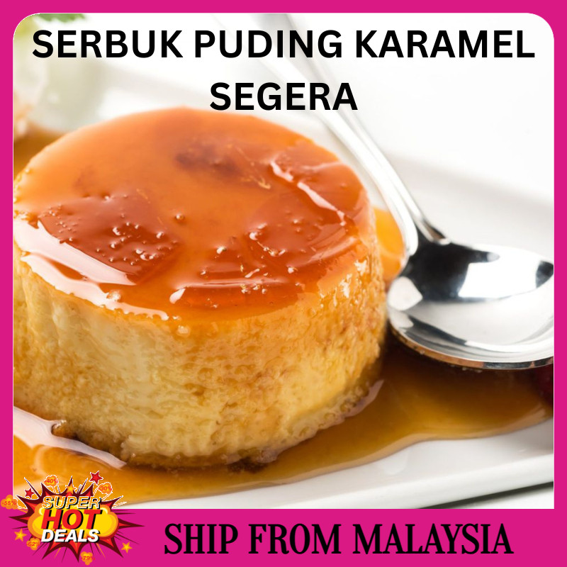 NEW!! 120g Serbuk Puding Karamel Segera / Instant Caramel Pudding ...