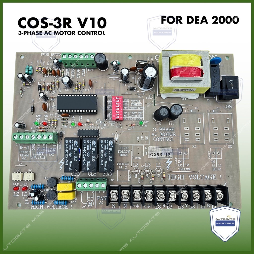 G3P COS 3R COS-3R / FOR DEA 2000 3 PHASE AC MOTOR CONTROL PANEL COS 3R ...