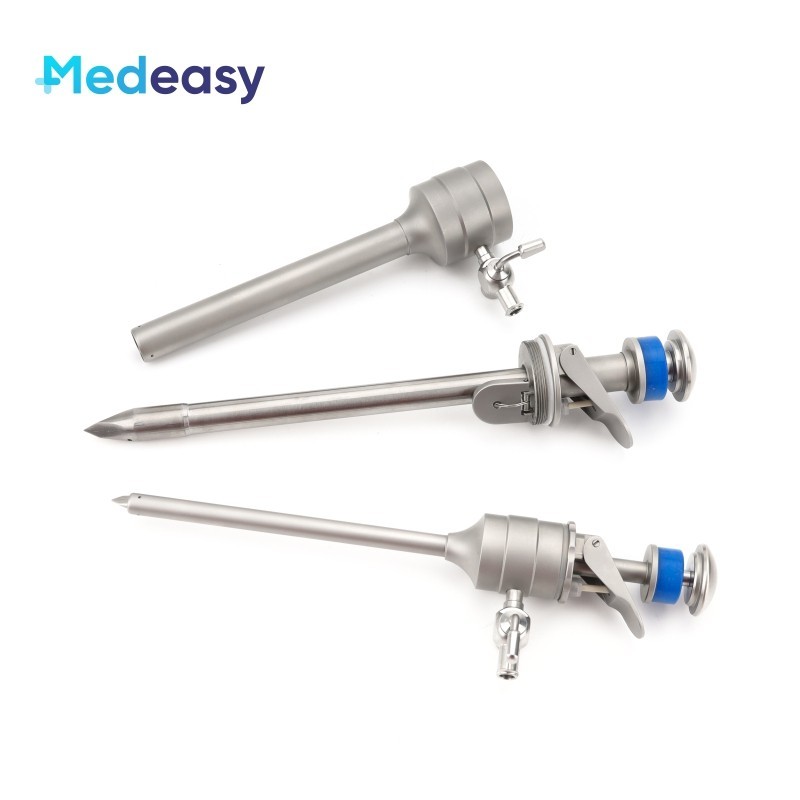 Medical Laparoscopic Reusable Press Type Trocar 5mm/10mm for ...